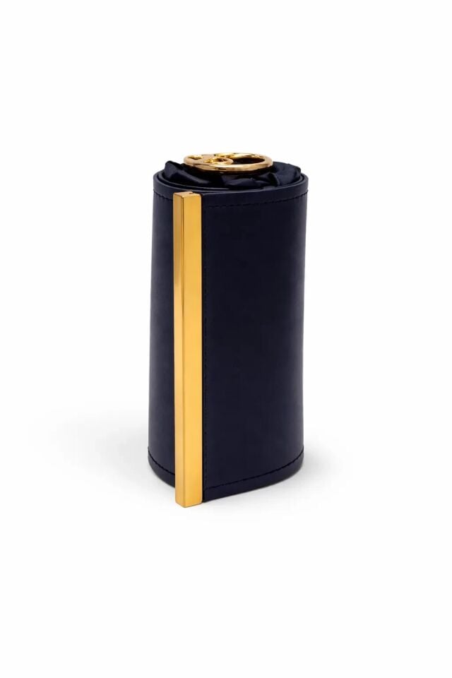 Gem Katlanabilir El ve Omuz Çantası Lacivert