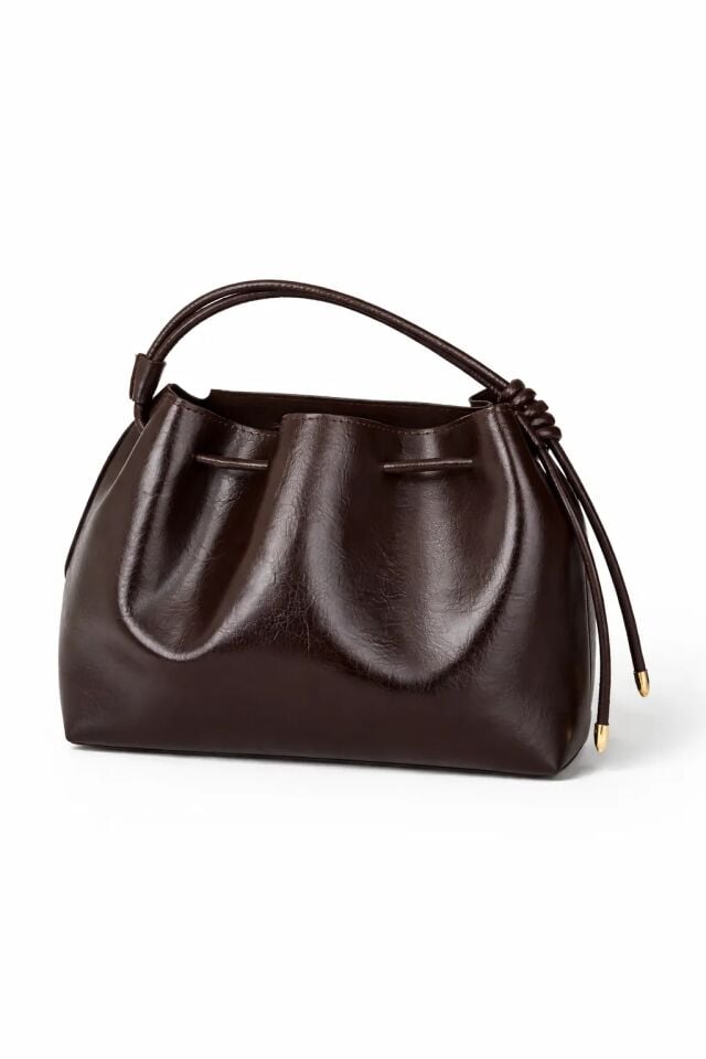 Dorm El ve Omuz Çantası Dorm Kahverengi El ve Omuz Çantası